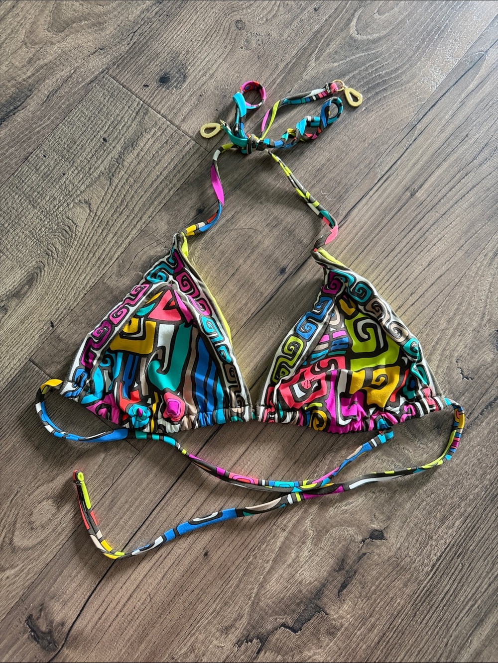Trina Turk Triangle Bikini Top